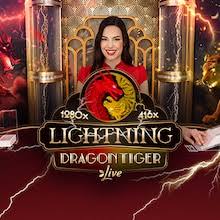 Lightning Dragon Tiger by Evolution, showcased at betflagcasinoit.com – game logo