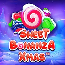Sweet Bonanza Xmas slot visual from Pragmatic Play available on betflagcasinoit.com